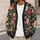 Vintage Botanical Flowers For Everyday Layering And Garden-Inspired Wardrobe Style All-over Print Knitted Cardigan - 5