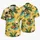 Skull Coconut Palm Sunset Scene for Men's Beach Vacations and Island Getaway Travel Hawaiian Shirt - 5