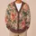 Painterly Rose Garden For Relaxed Everyday Layering In Women's Botanical Style Wear All-over Print Knitted Cardigan - 6