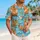 Capybara Island Lei Scene for Summer Beach Vacations, Resort Days, and Men's Travel Hawaiian Shirt - 6