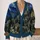 Swirling Starry Village Scene For Bohemian Layering And Creative Weekend Wardrobe All-over Print Knitted Cardigan - 2