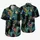 Black Cat Tropical Jungle Foliage for Beach Holidays, Summer Travel and Vacations Hawaiian Shirt - 5
