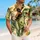 Funny Black Cat Riding Dinosaur Adventure For Beach Vacations And Summer Party Trips Hawaiian Shirt - 6