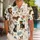 Playful Dog Companions for Beach Vacations and Island Getaways for Summer Pet Lovers Hawaiian Shirt - 1