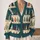 Pine Tree Forest Scene For Festive Winter Layering, Cozy Holiday Style For Women All-over Print Knitted Cardigan - 2