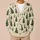 Evergreen Tree Holiday Motif For Cozy Winter Layering, Women's Festive Everyday Style All-over Print Knitted Cardigan - 6