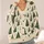 Evergreen Tree Holiday Motif For Cozy Winter Layering, Women's Festive Everyday Style All-over Print Knitted Cardigan - 4