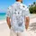 White Wildflower Botanical Motifs for Coastal Vacations and Summer Garden Gatherings Hawaiian Shirt - 2
