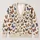 Colorful Butterfly Garden Motifs for Relaxed Autumn Layering and Everyday Women’s Style All-over Print Knitted Cardigan - 1
