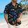 Colorful Fishbone Ocean Motifs For Beach Holidays And Coastal Casual Wear For Men Hawaiian Shirt - 6