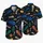 Colorful Fishbone Ocean Motifs For Beach Holidays And Coastal Casual Wear For Men Hawaiian Shirt - 5