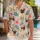 Playful Pug Dogs With Pink Glasses And Bow Ties For Sunny Beach Vacations, Dog Lovers Hawaiian Shirt - 1