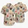 Playful Pug Dogs With Pink Glasses And Bow Ties For Sunny Beach Vacations, Dog Lovers Hawaiian Shirt - 5