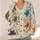 Colorful Crochet Flower Blossoms for Cozy Everyday Layering, Weekend Style, Women All-over Print Knitted Cardigan - 4
