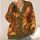 Sunflower Autumn Botanical Motifs for Cozy Fall Layering and Everyday Women's Style All-over Print Knitted Cardigan - 4