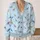 Colorful Dragonflies for Relaxed Everyday Layering and Nature-Loving Women’s Style All-over Print Knitted Cardigan - 2
