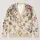 Watercolor Floral Garden With Pink Blooms for Everyday Layering, Women's Spring Style All-over Print Knitted Cardigan - 1