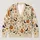 Women's Halloween Bats Pumpkins Ghosts Floral Autumn Layering Style for Fall Gatherings All-over Print Knitted Cardigan - 1