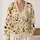 Women's Halloween Bats Pumpkins Ghosts Floral Autumn Layering Style for Fall Gatherings All-over Print Knitted Cardigan - 2