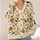 Women's Halloween Bats Pumpkins Ghosts Floral Autumn Layering Style for Fall Gatherings All-over Print Knitted Cardigan - 4
