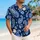Navy Paisley Swirls And Island Florals For Resort Getaways And Summer Weekends By The Sea Hawaiian Shirt - 6