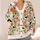 Pumpkin Ghosts, Bats And Wildflowers For Cozy Halloween Layering And Autumn Outings All-over Print Knitted Cardigan - 4
