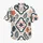 Navy Coral Floral Medallions For Island Getaways And Summer Weekends Away For Men Hawaiian Shirt - 7