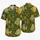 Golden Reef Fish And Ocean Rings For Island Vacations And Summer Travel Hawaiian Shirt - 5