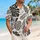 Monstera Palm Foliage for Relaxed Beach Vacations, Island Resort Getaways for Men Hawaiian Shirt - 6