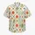 Rustic Starburst Lattice Motifs for Tropical Resort Days and Summer Vacations for Men Hawaiian Shirt - 7