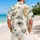 Celestial Eye, Sun and Moon Motifs for Beach Holidays and Island Getaways for Men Hawaiian Shirt - 2