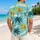 Tropical Palm Waves for Sunny Beach Vacations, Island Getaways and Relaxed Resort Days Hawaiian Shirt - 2