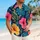 Tropical Hibiscus and Monstera Foliage for Beach Vacations and Resort Getaways Hawaiian Shirt - 6