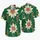 Blue Petal Rosette Garden for Tropical Getaways and Summer Holidays for Men and Travelers Hawaiian Shirt - 5
