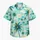 Summer Watercolor Palm Tree Island Scene For Tropical Vacations And Beach Days For Men Hawaiian Shirt - 7