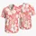 Pink Plumeria Blossom Garden for Tropical Vacations and Sunny Island Getaways for Men Hawaiian Shirt - 5