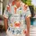 Coastal Crab, Lobster And Fish Motifs For Beach Holidays And Relaxed Island Getaways Hawaiian Shirt - 1