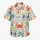 Coastal Crab, Lobster And Fish Motifs For Beach Holidays And Relaxed Island Getaways Hawaiian Shirt - 7