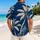 Coconut Palm Trees for Tropical Vacations and Beach Getaways, Men's Resort Style Hawaiian Shirt - 2