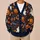 Halloween Pumpkins and Ghosts for Cozy Autumn Parties and Everyday Layering for Women All-over Print Knitted Cardigan - 6