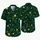 Golden Starry Sky Celebration for Tropical Vacations and Evening Resort Style Wear Hawaiian Shirt - 5