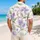 Lavender Island Blossoms for Resort Getaways, Relaxed Summer Days, and Seaside Escapes Hawaiian Shirt - 2