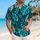 Monstera Palm Leaves for Tropical Vacation Style and Relaxed Summer Getaways for Men Hawaiian Shirt - 6
