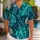 Monstera Palm Leaves for Tropical Vacation Style and Relaxed Summer Getaways for Men Hawaiian Shirt - 1