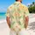 Coral Garden Island Blooms for Beach Holidays and Resort Weekends for Men Outdoors Hawaiian Shirt - 2
