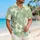 Sage Hibiscus And Monstera Leaves For Resort Vacations And Beach Days, Summer Getaways Hawaiian Shirt - 6