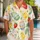 Pastel Easter Eggs, Chicks and Strawberries for Spring Brunch and Sunny Island Getaways Hawaiian Shirt - 1
