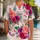 Romantic Rose Floral Blooms for Resort Getaways, Cruises, and Summer Celebrations Hawaiian Shirt - 1