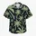 Mint Palm Tree Escape for Beach Holidays and Island Weekends, Relaxed Summer Style Hawaiian Shirt - 7