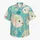 Pastel Pufferfish And Coral Details For Beach Getaways And Relaxed Summer Weekend Wear Hawaiian Shirt - 7